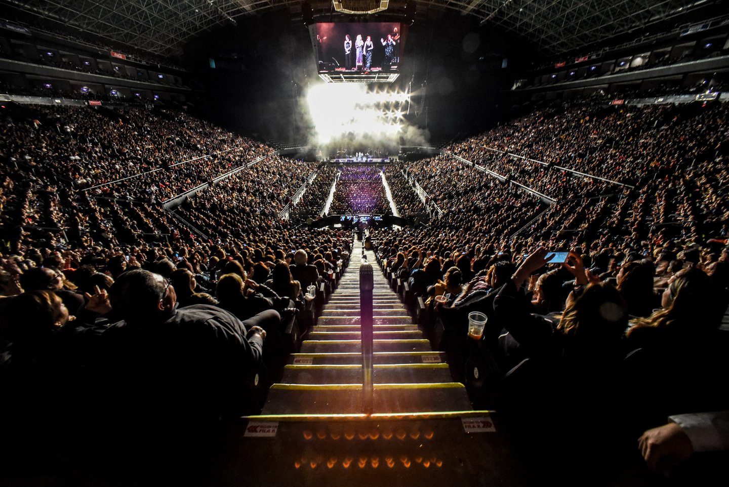 Entering the Arena Mexico in Mexico City