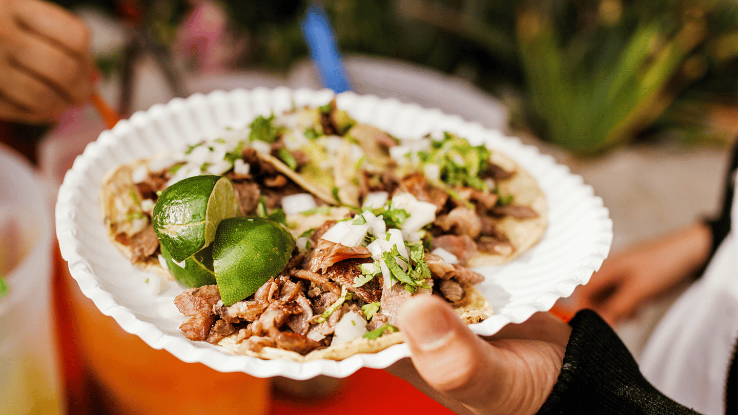 Tacos al Pastor in Mexico City, Mexico