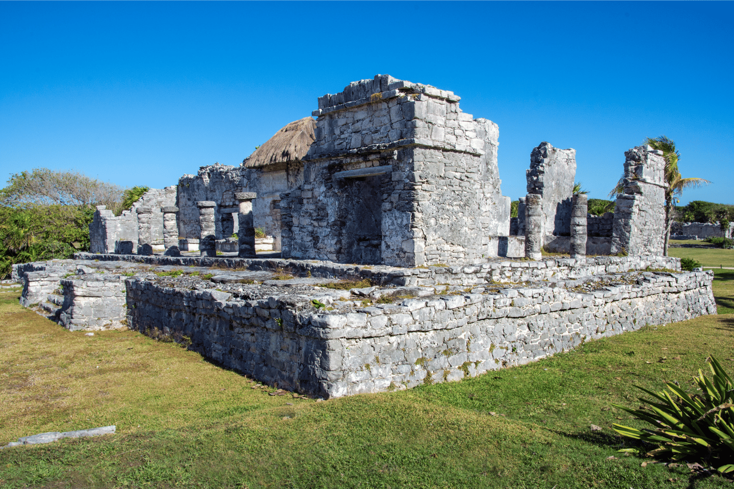 Ancient Mayan site of Quintana Roo in Tulum, Mexico.