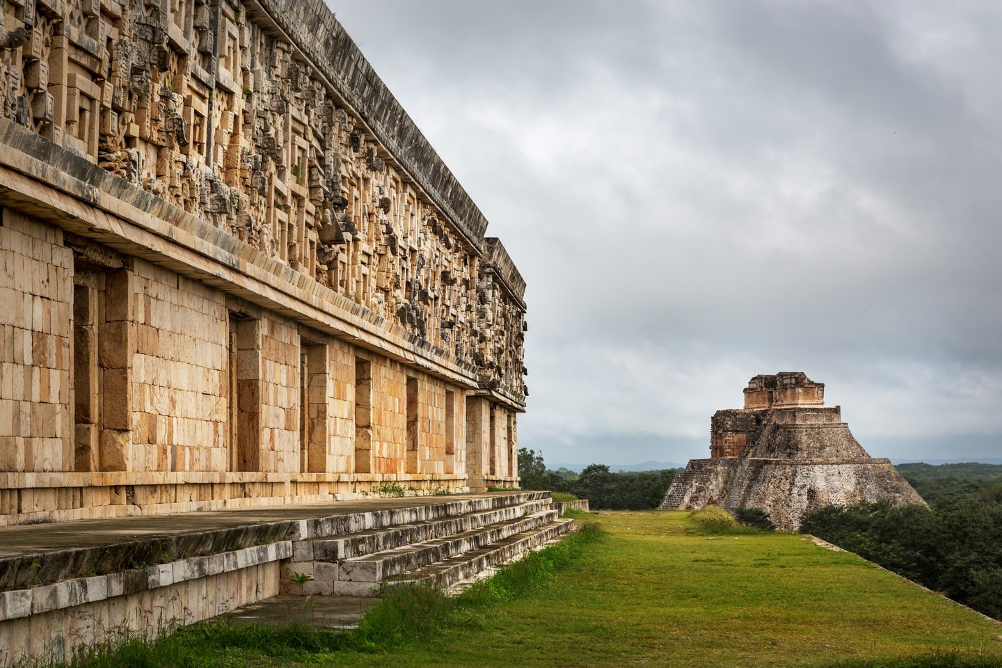 Mayan ruins of Uxmal in central Mexico