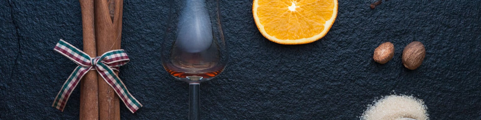 Ingredients for mulled wine