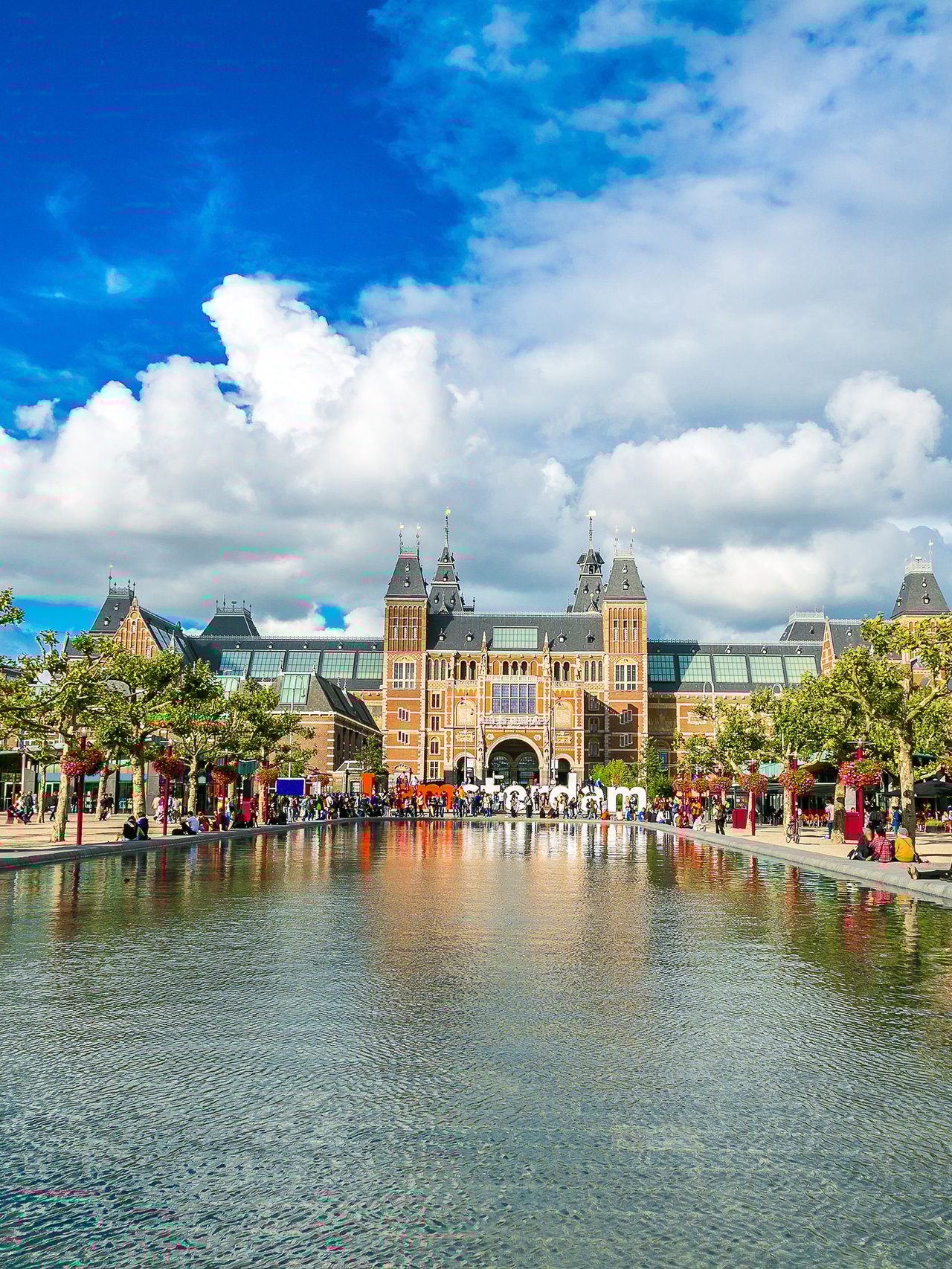 The Rijksmuseum in Amsterdam
