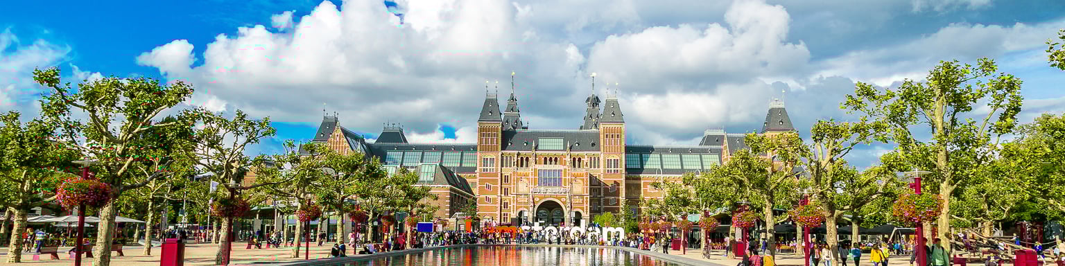The Rijksmuseum in Amsterdam