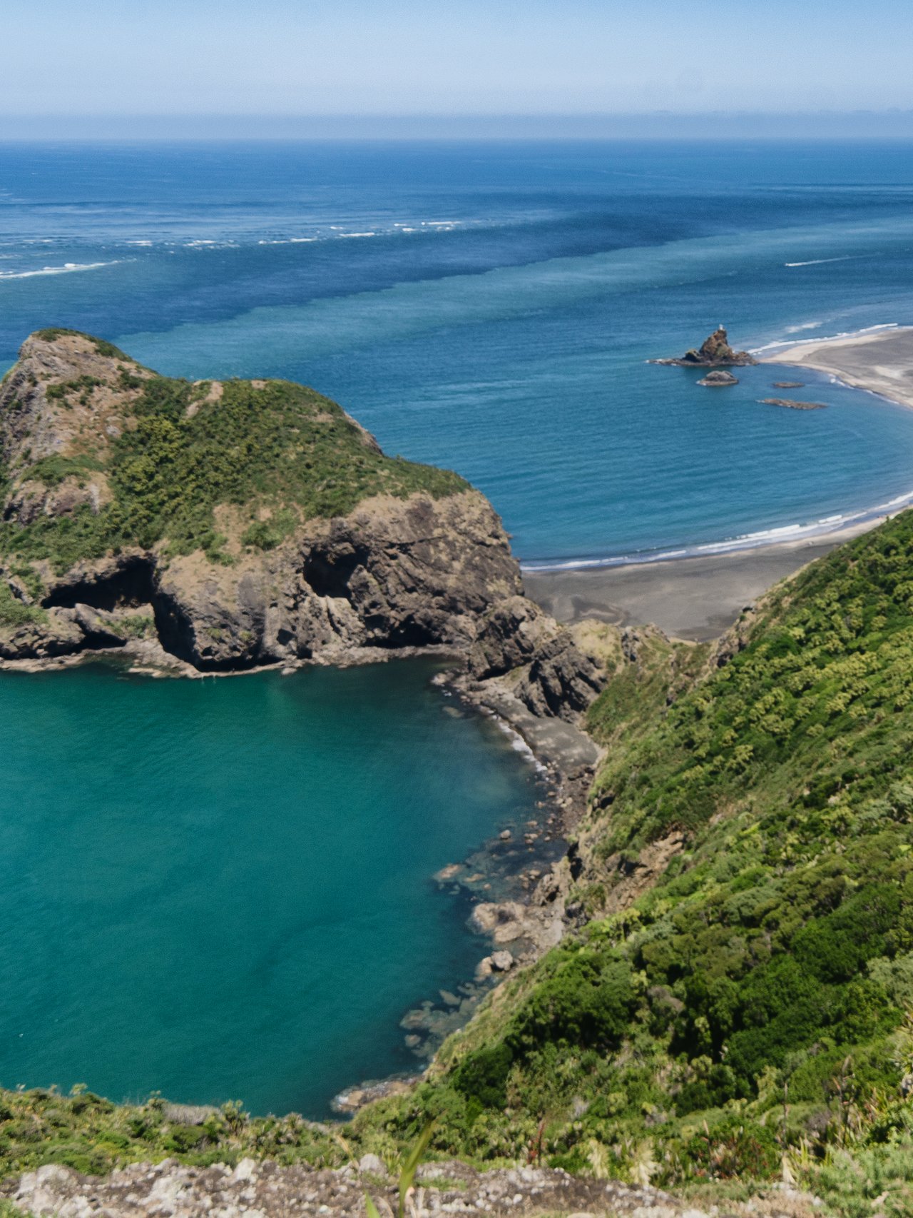The beautiful, isolated Whatipu Beach