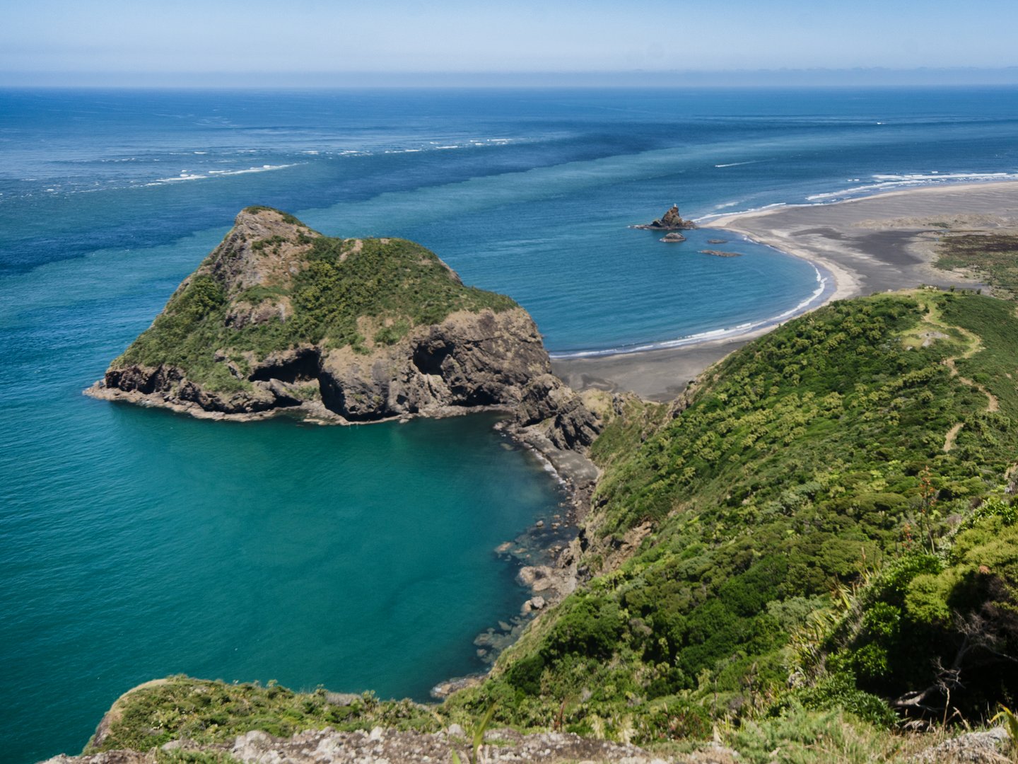 The beautiful, isolated Whatipu Beach