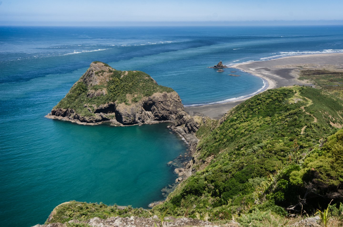 The beautiful, isolated Whatipu Beach.