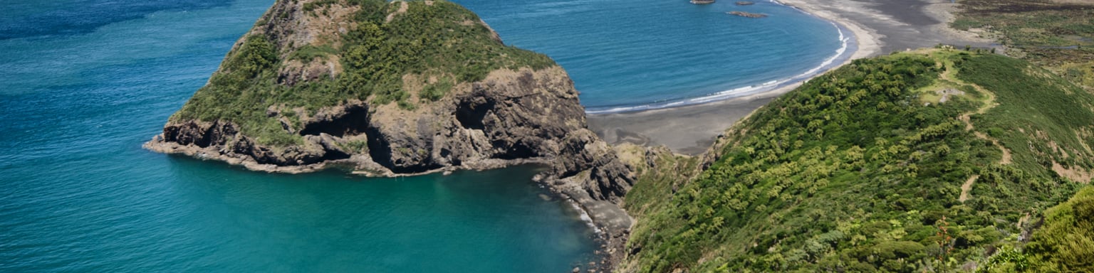 The beautiful, isolated Whatipu Beach