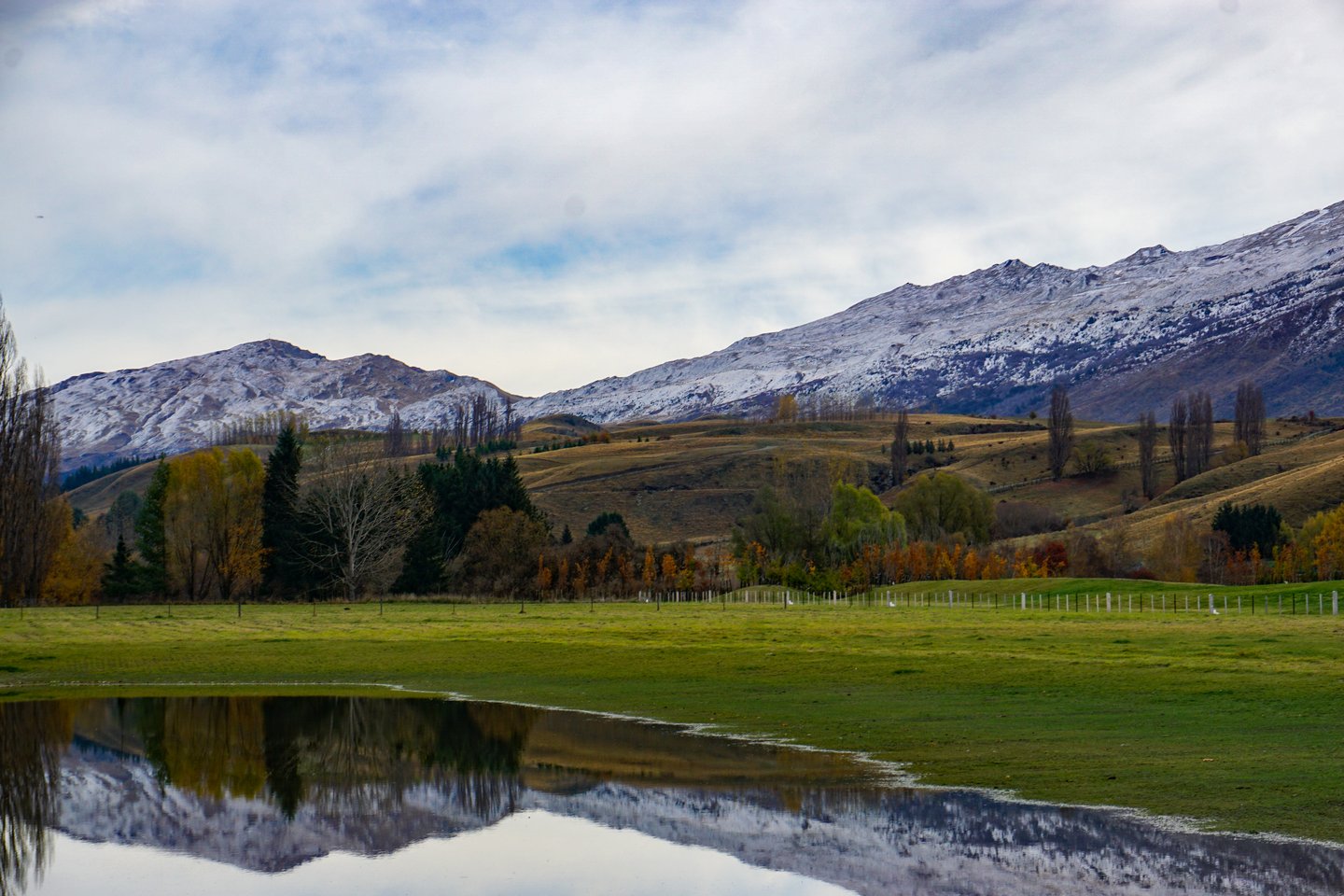 Views of the mountains in Queenstown