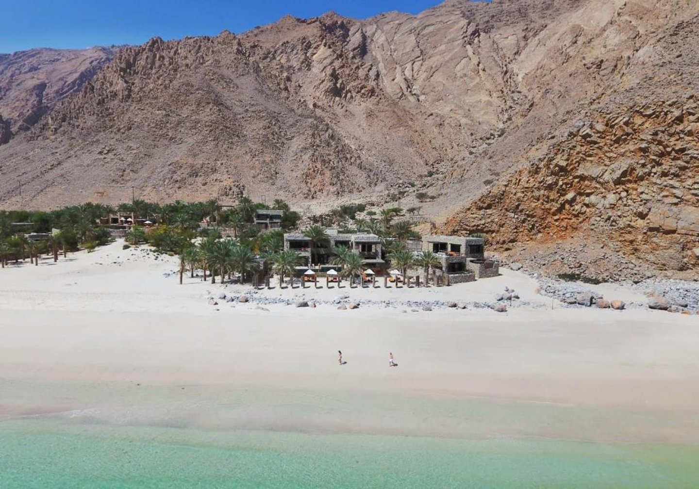 A luxury hotel in Musandam, Oman