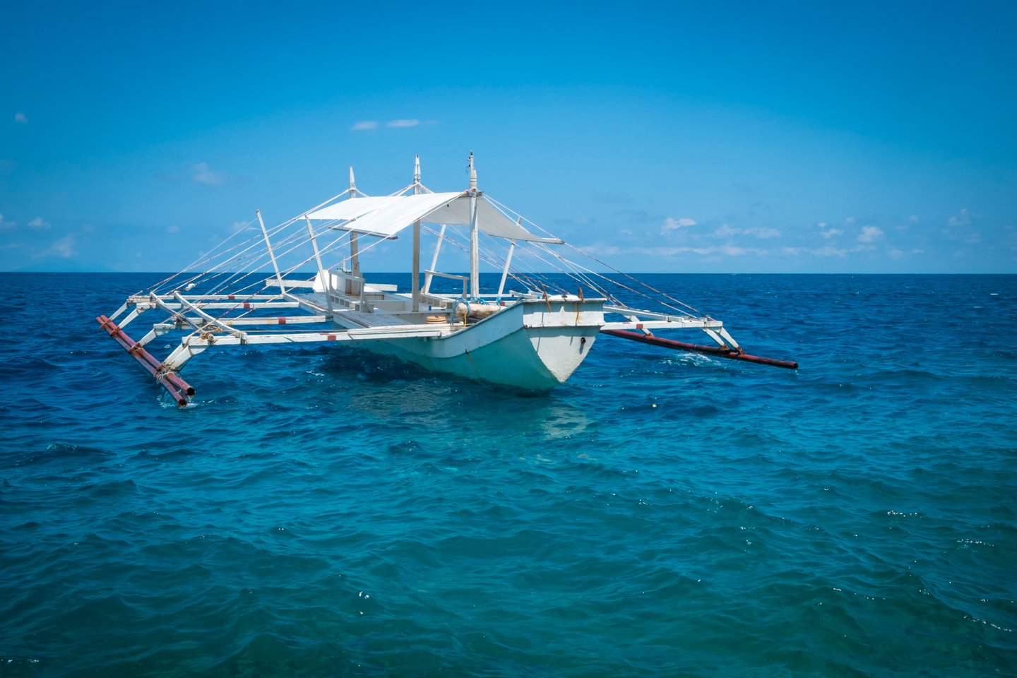 The ferry that goes between Samal Island and Davao City