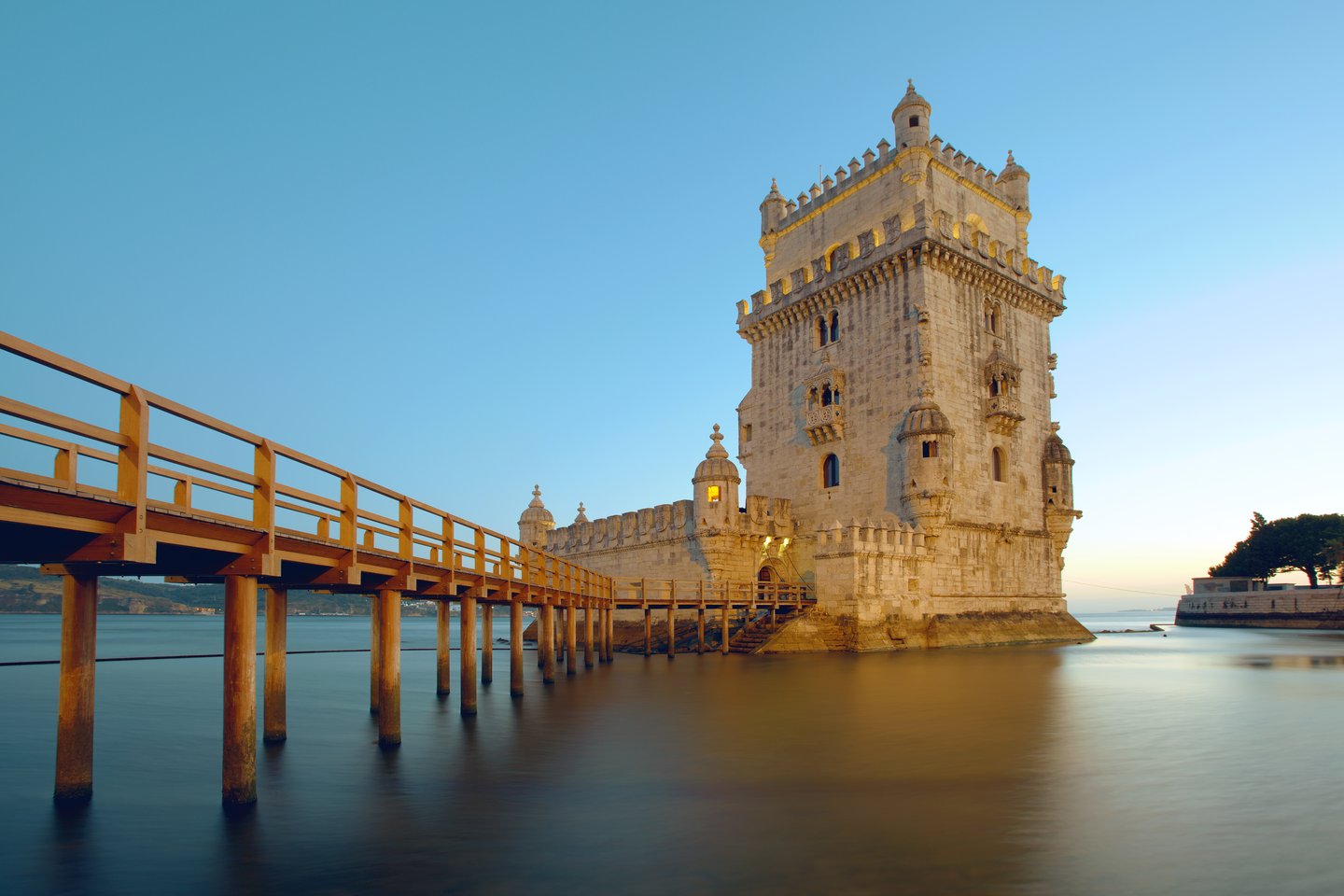 Belem Tower in Lisbon, Portugal