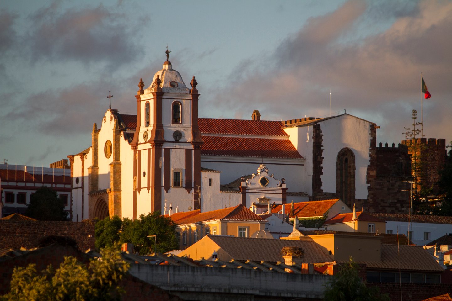 The Cathedral of Silves in Portugal