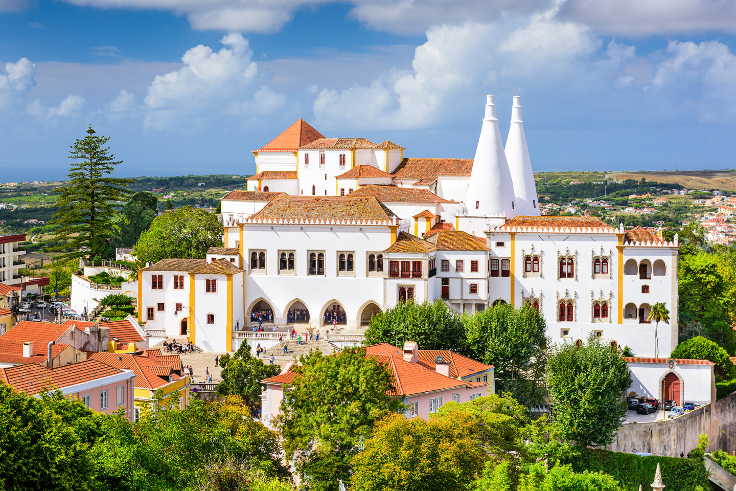 The National Palace of Sintra in Portugal