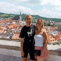 Profile pic - Dom and Jo