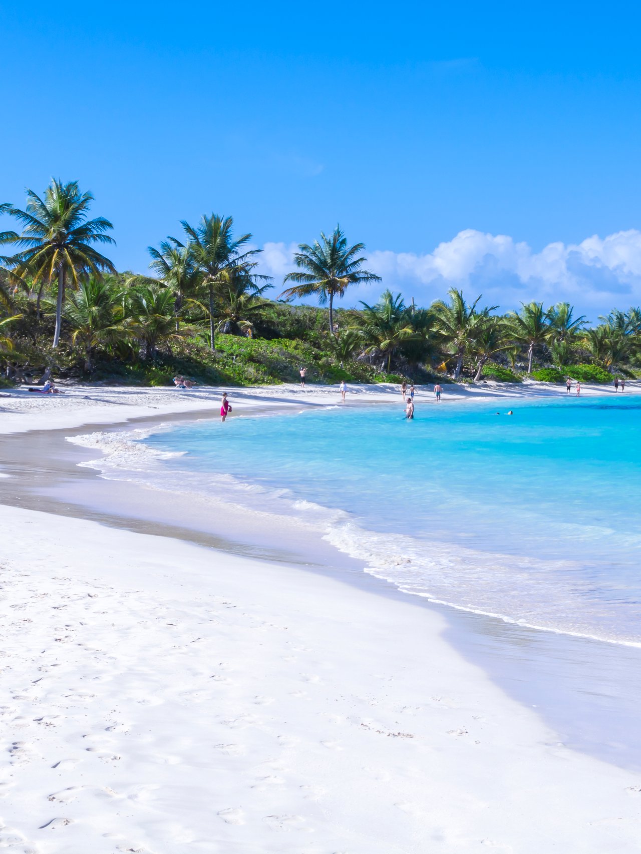 The white sands and turquoise waters of Flamenco Beach, Culebra