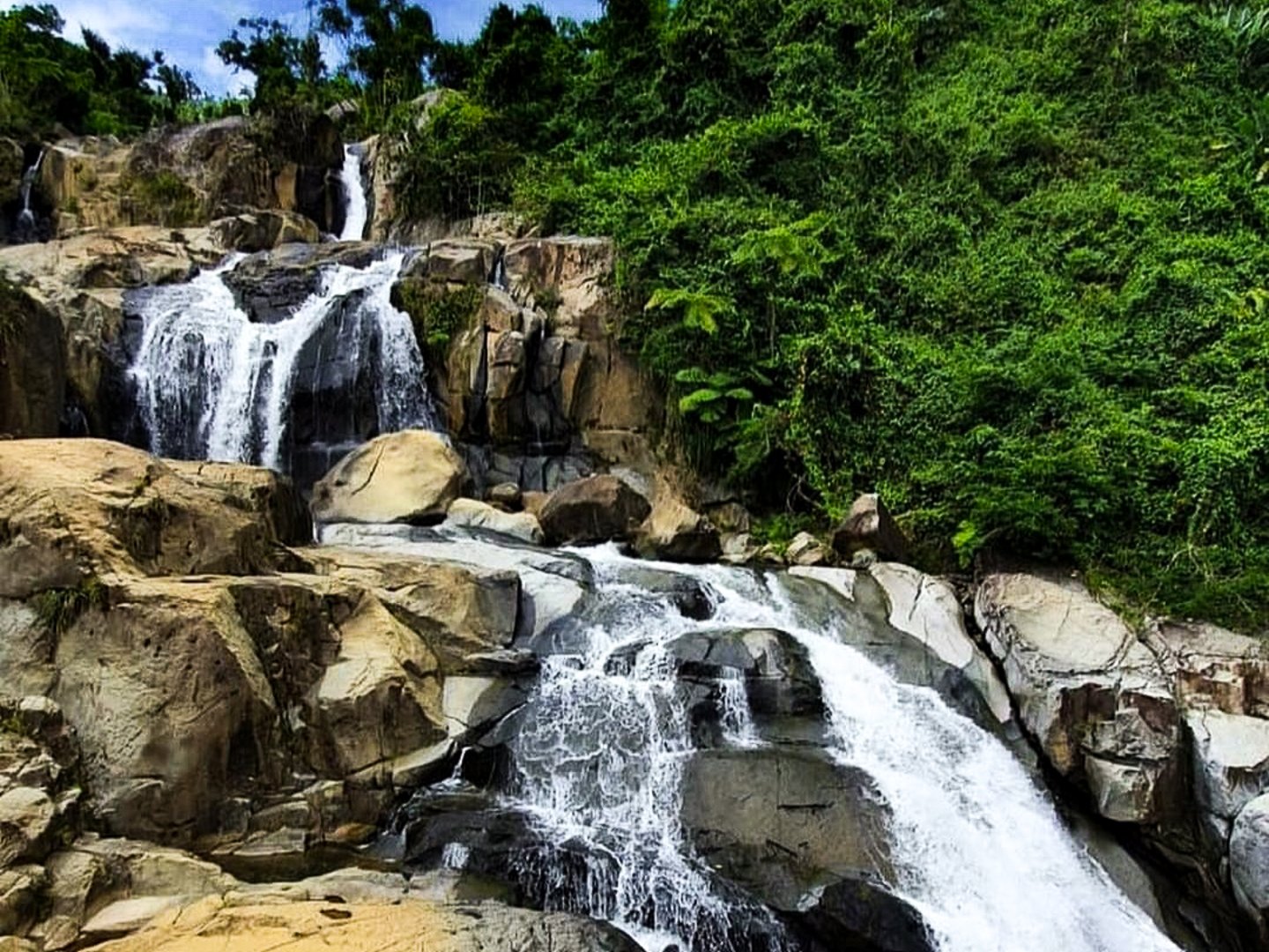 La Canoa Falls in Puerto Rico