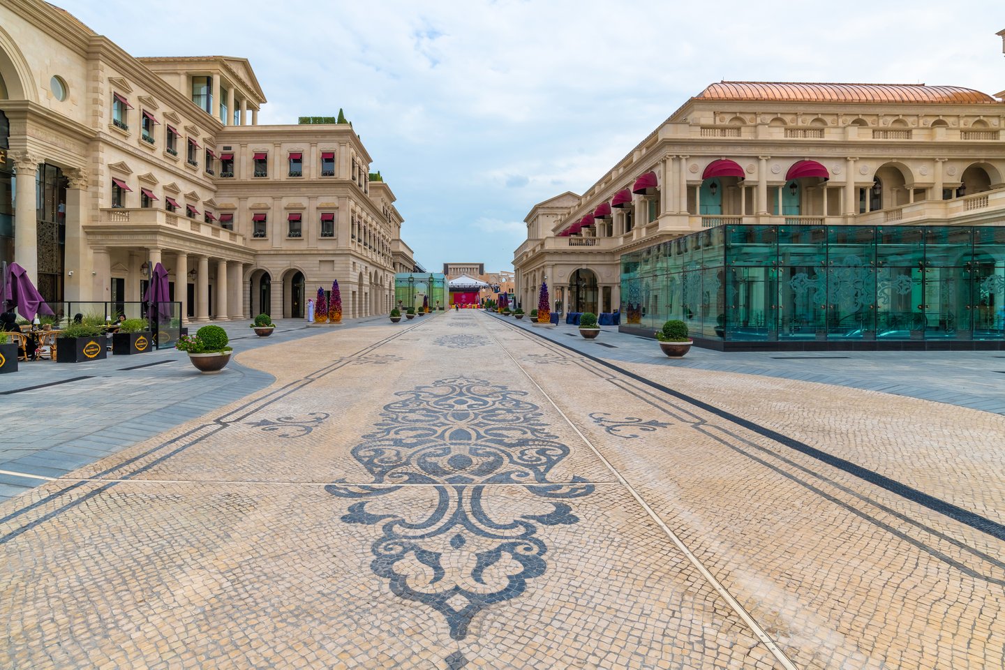 Galleria Lafayette at the Katara Plaza in Katara Village
