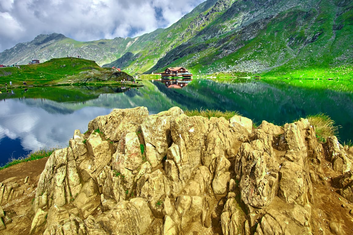 Ranca , a resort in the Carpathian mountains