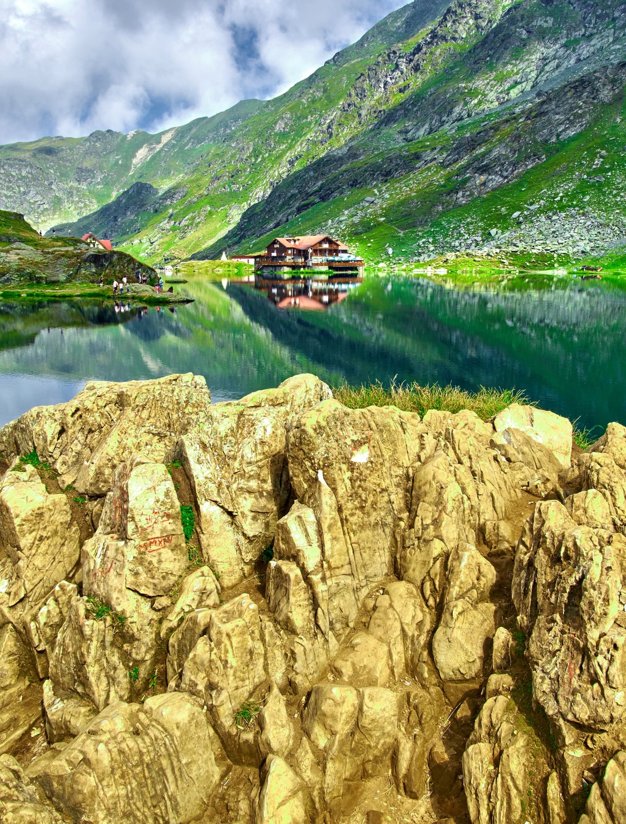 Ranca , a resort in the Carpathian mountains