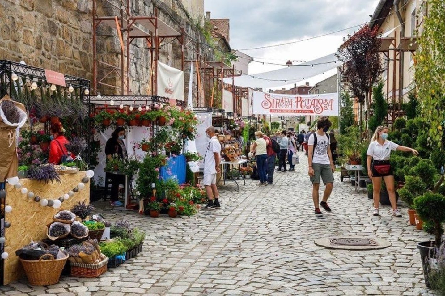 Altfel Flower Market on Strada Potaissa
