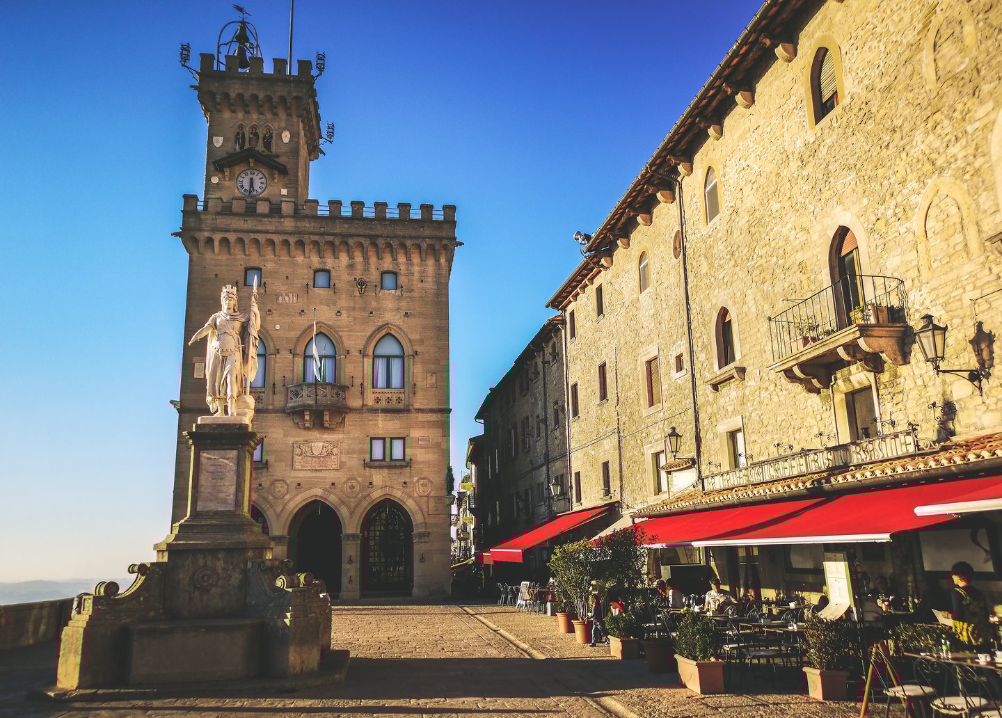 Palazzo Pubblico, the main square in San Marino