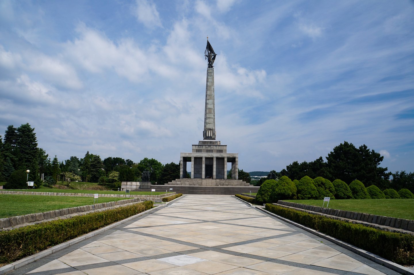 The Slavin monument in Bratislava