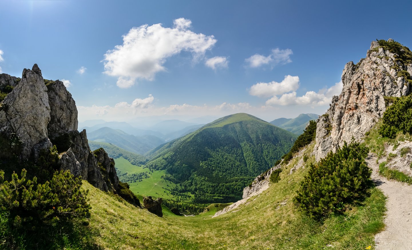 The Vratna valley in Mala Fatra National Park, Slovakia
