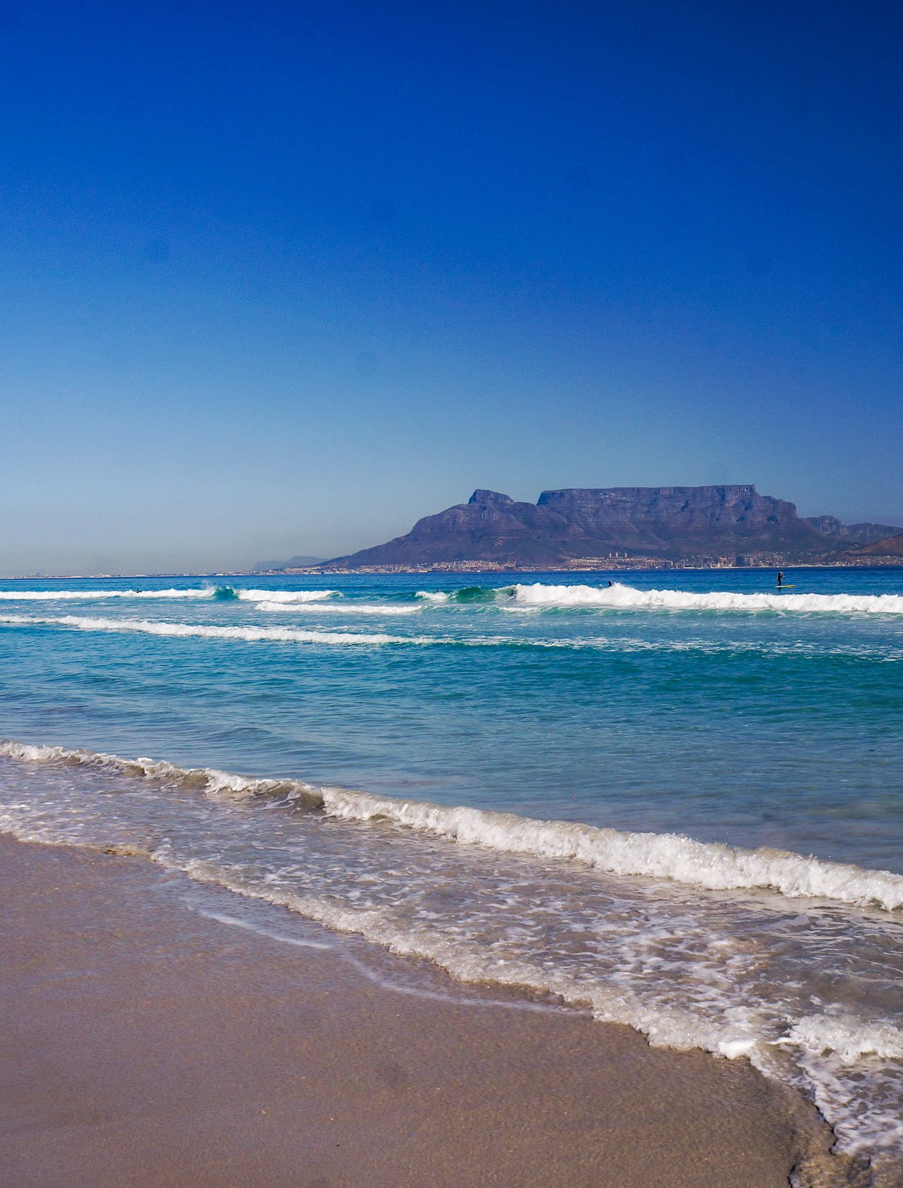 View of Table Mountain from Bloubergstrand, Cape Town