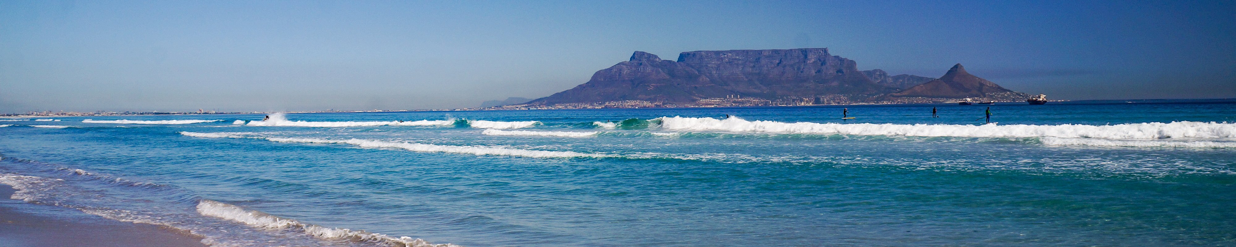 View of Table Mountain from Bloubergstrand, Cape Town