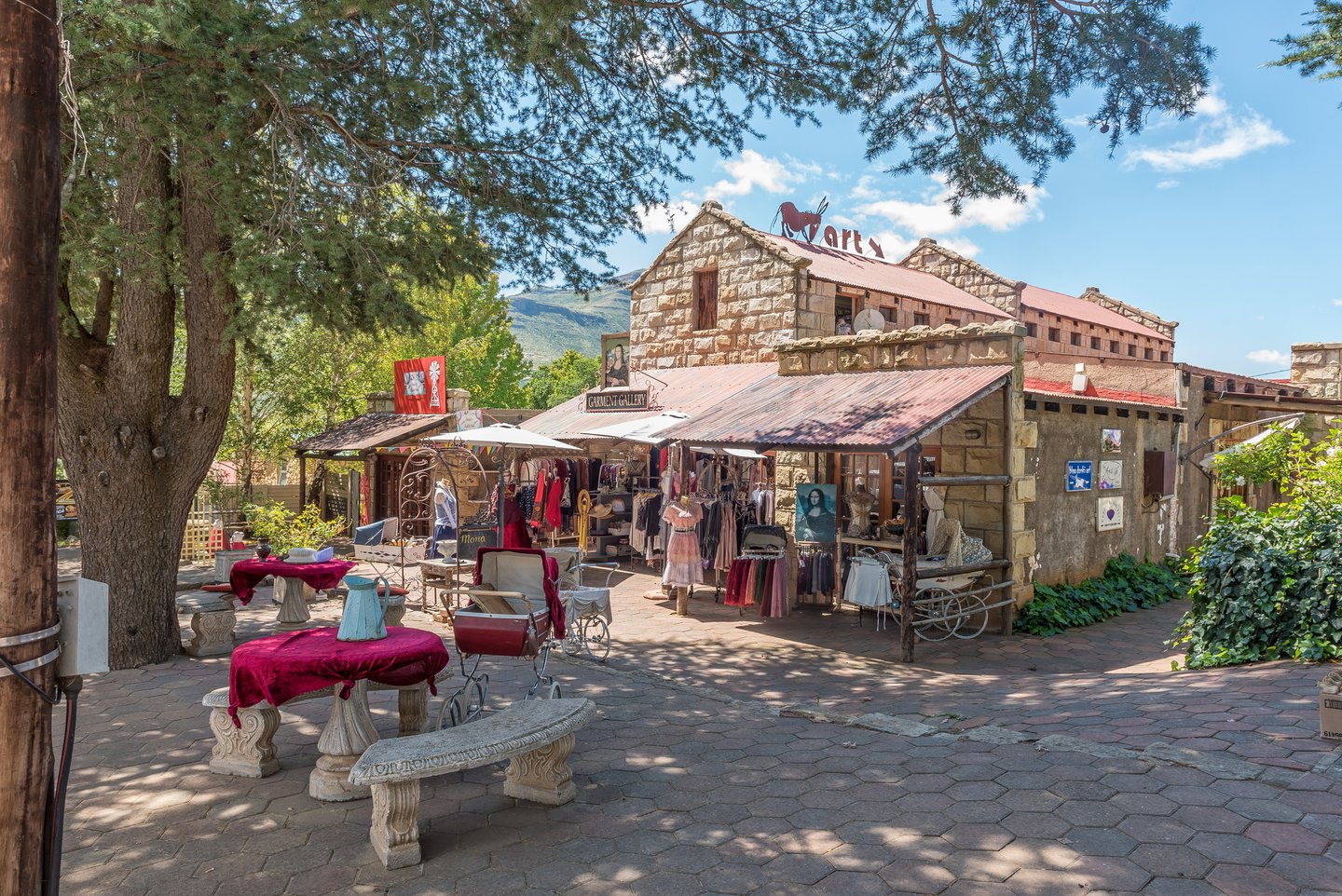 The art centre and cafe in Clarens