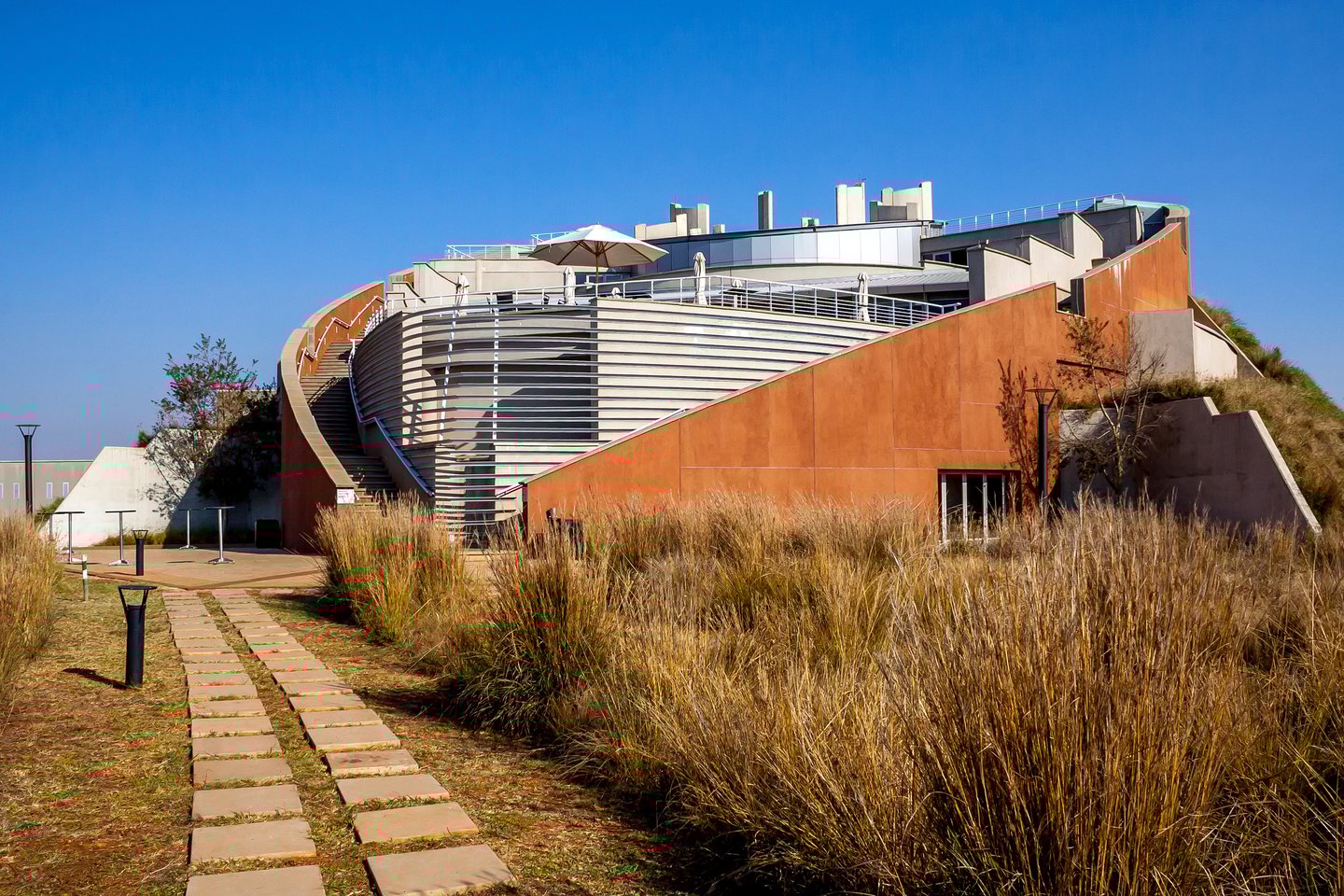 Maropeng Exhibition Centre, the Cradle of Humankind World Heritage site in Gauteng South Africa