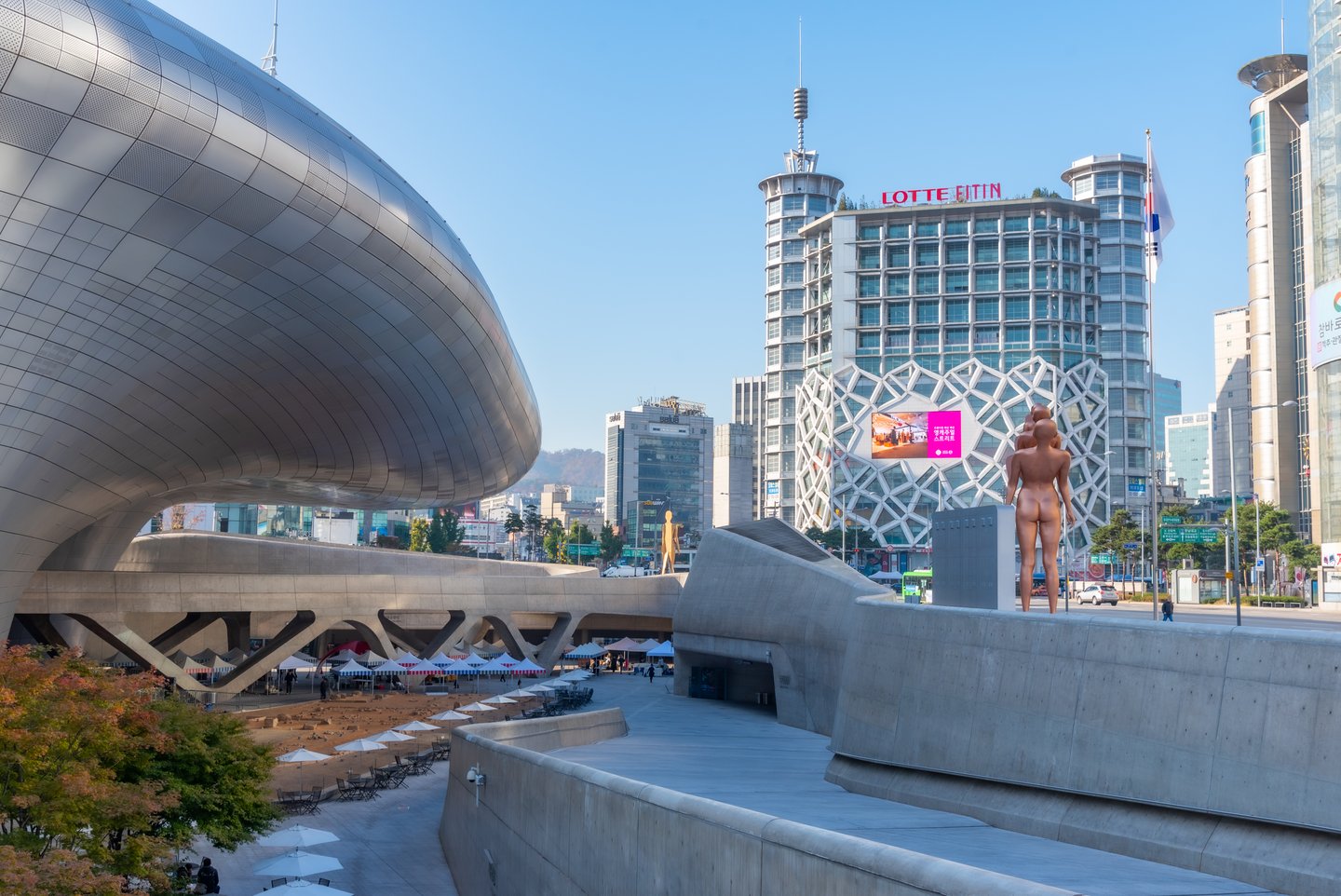 Dongdaemun Design Plaza in Seoul, South Korea