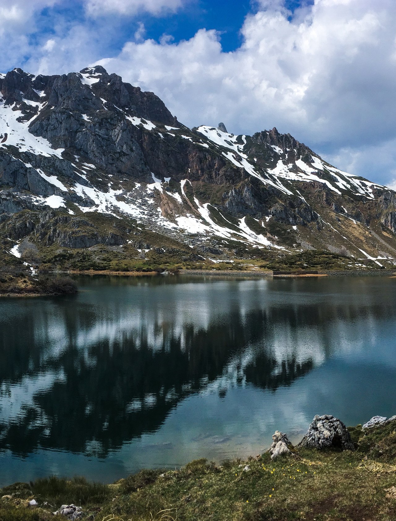 Lago del Valle in Someido National Park, Asturias, Spain