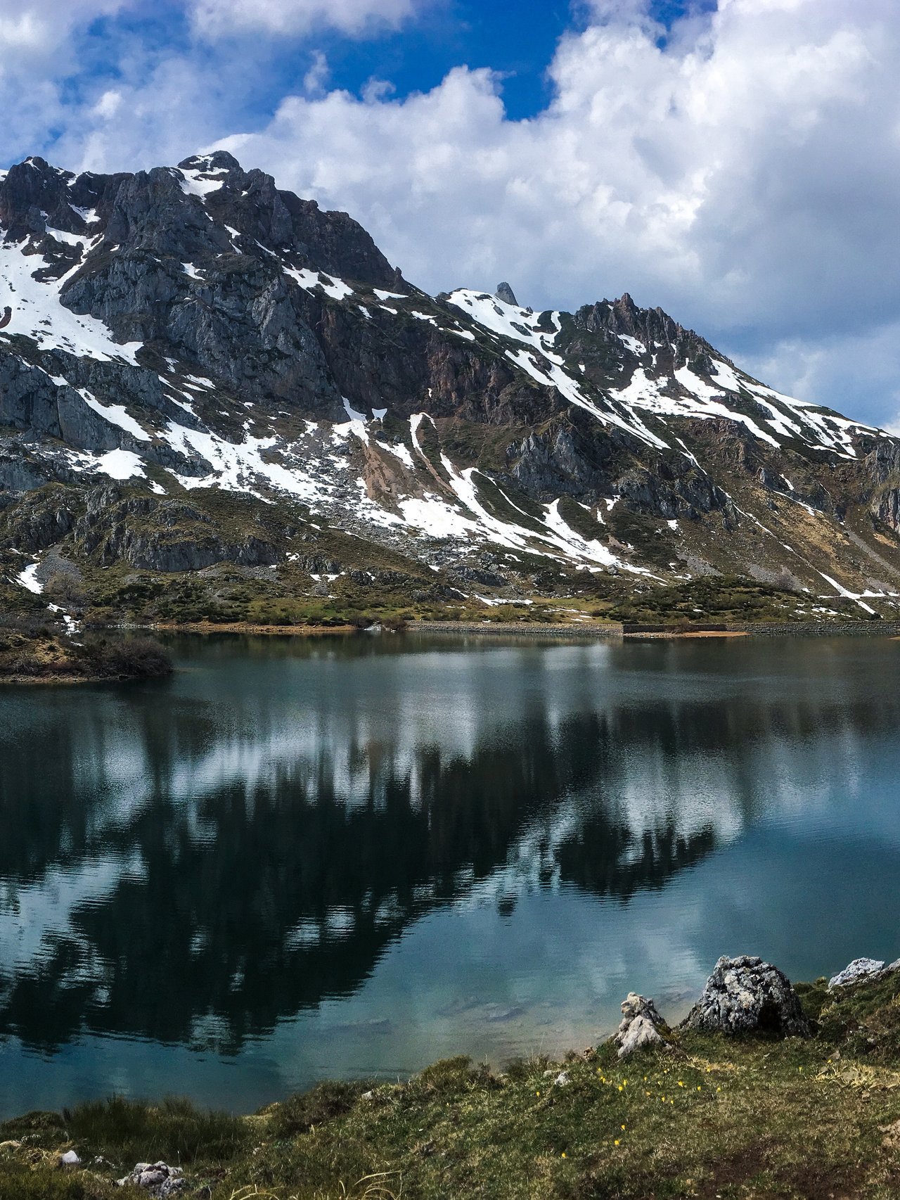 Lago del Valle in Someido National Park, Asturias, Spain