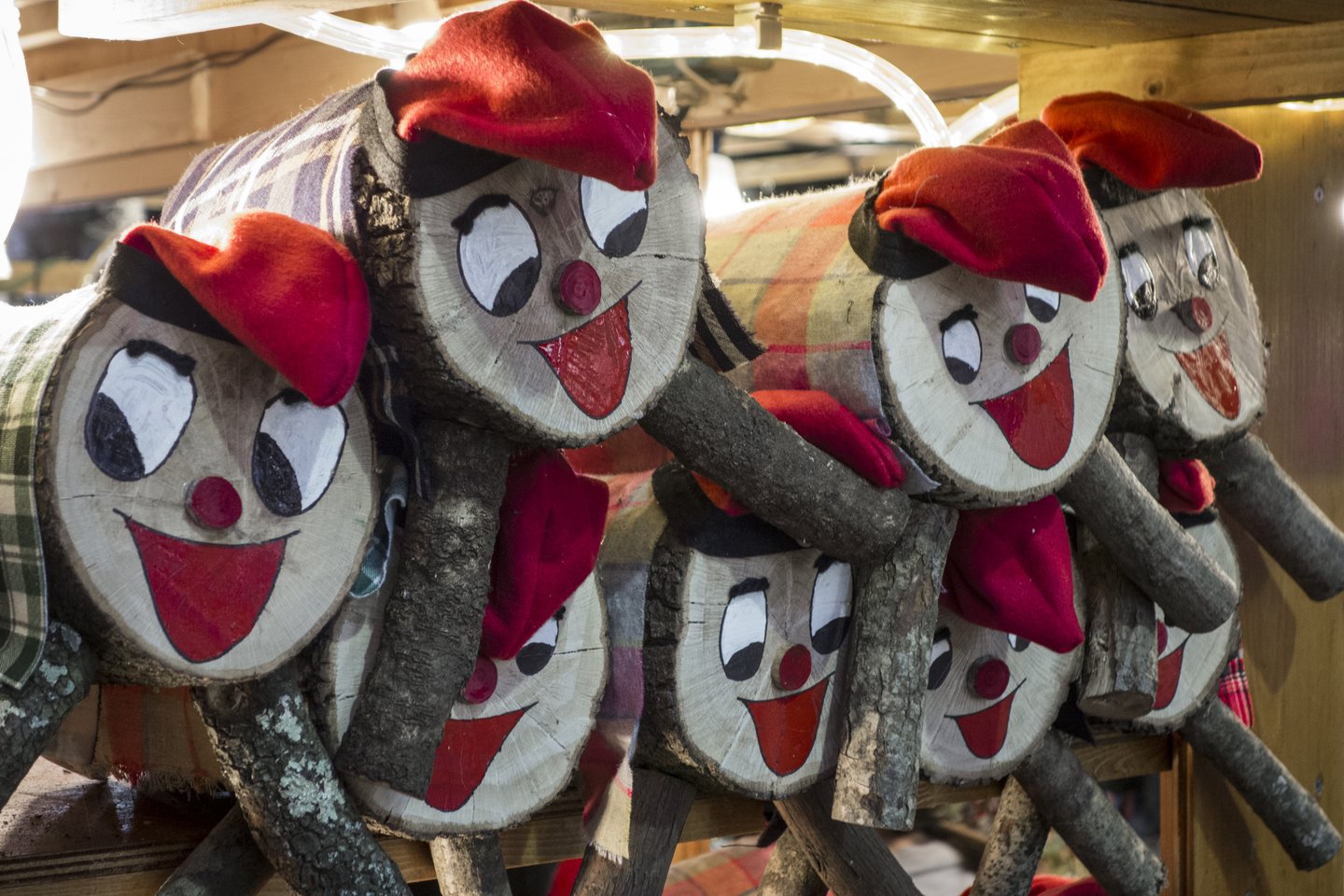 Tio de Nadal, a traditional Christmas symbol of Catalonia, Spain.