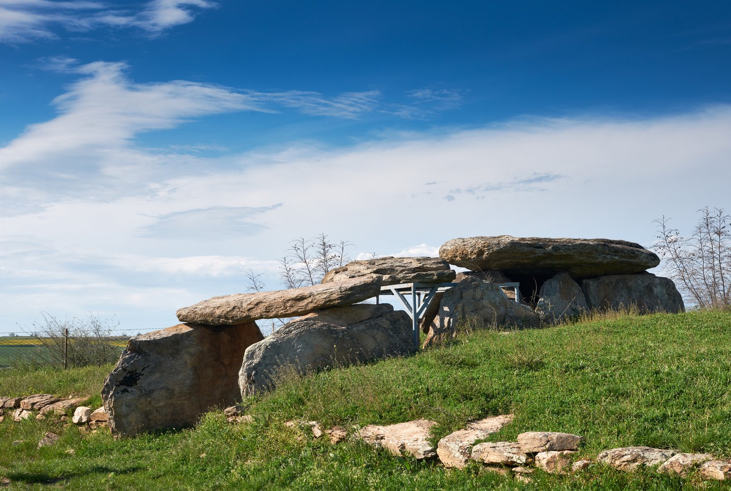 A Thracian dolmen near Edirne, Turkey