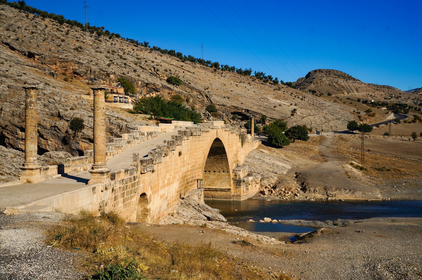 The Severan Bridge, built by the Romans in the 2nd Century CE