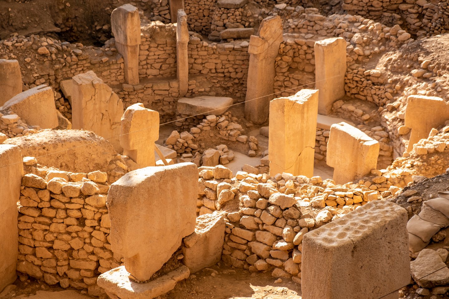 The ruins of Göbekli Tepe in Turkey, thoughts to be 11,600 years old