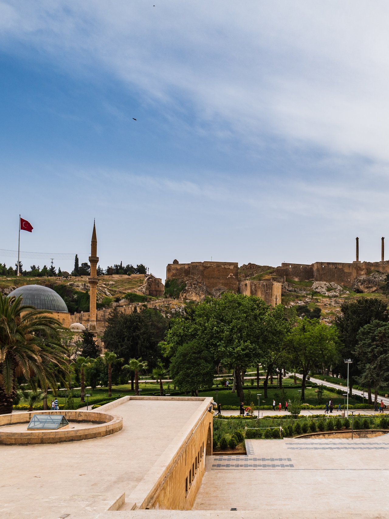View of Urfa from the old town