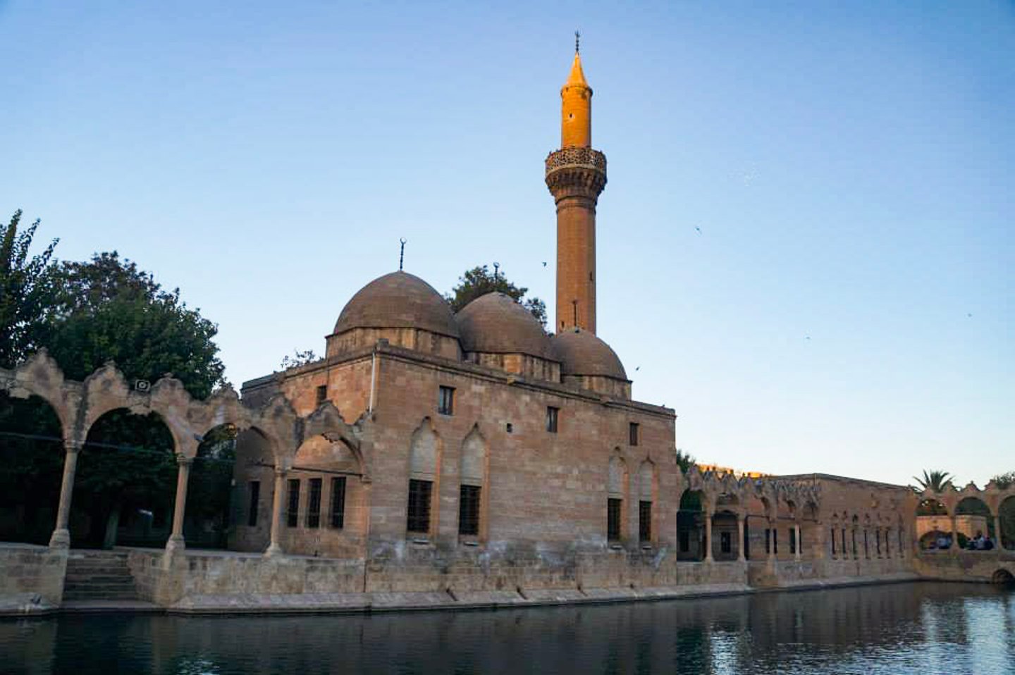 The Rizvaniye Mosque in Urfa, Turkey