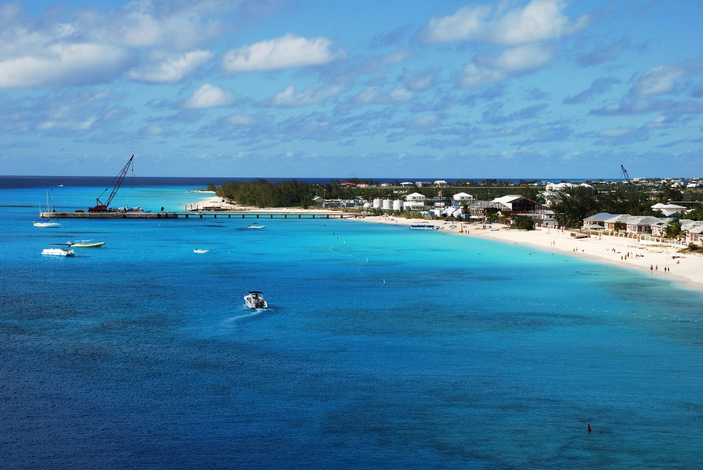 Cockburn Town and beach in Turks and Caicos