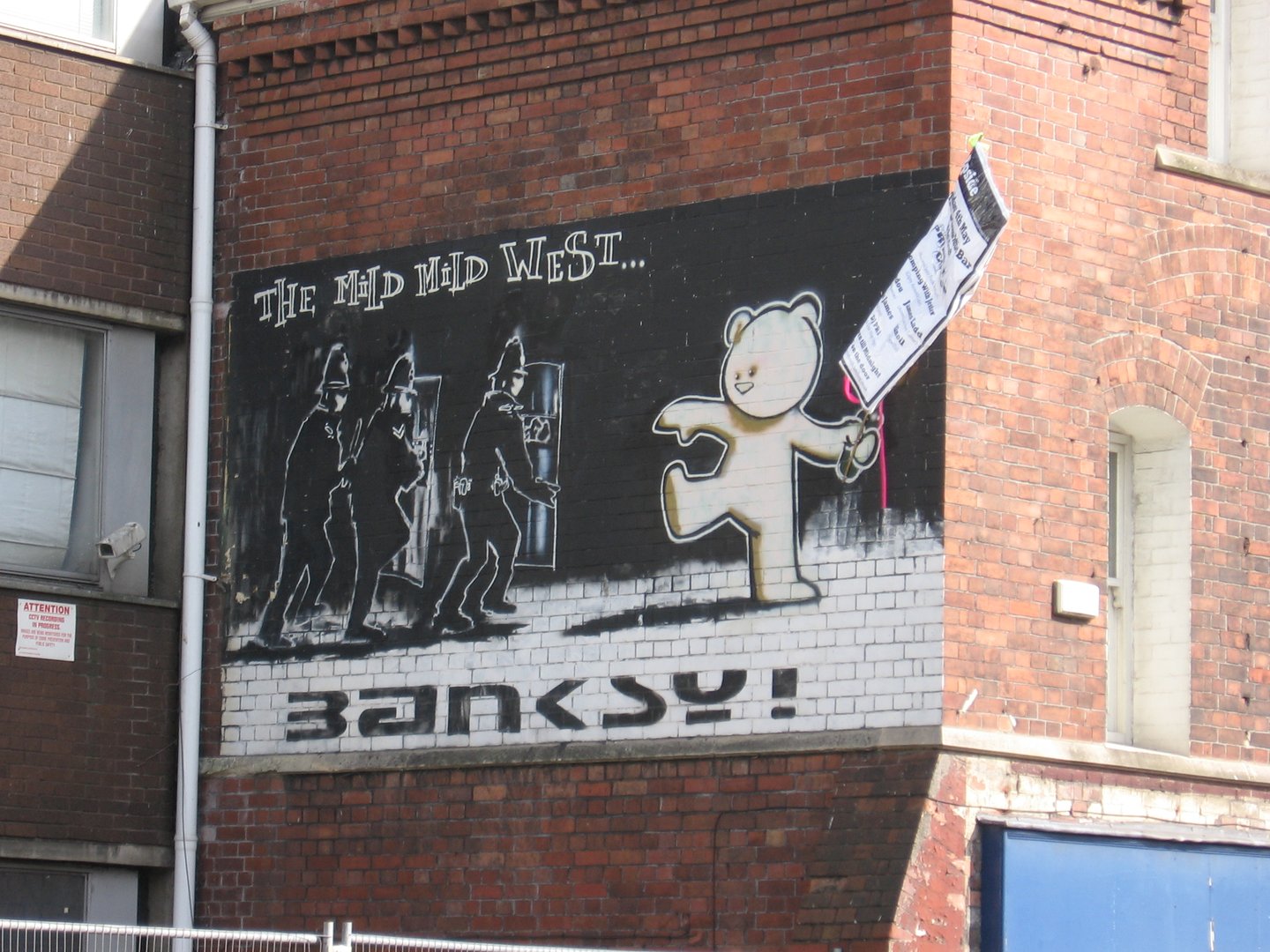 Banksy's Mild Mild West in Bristol