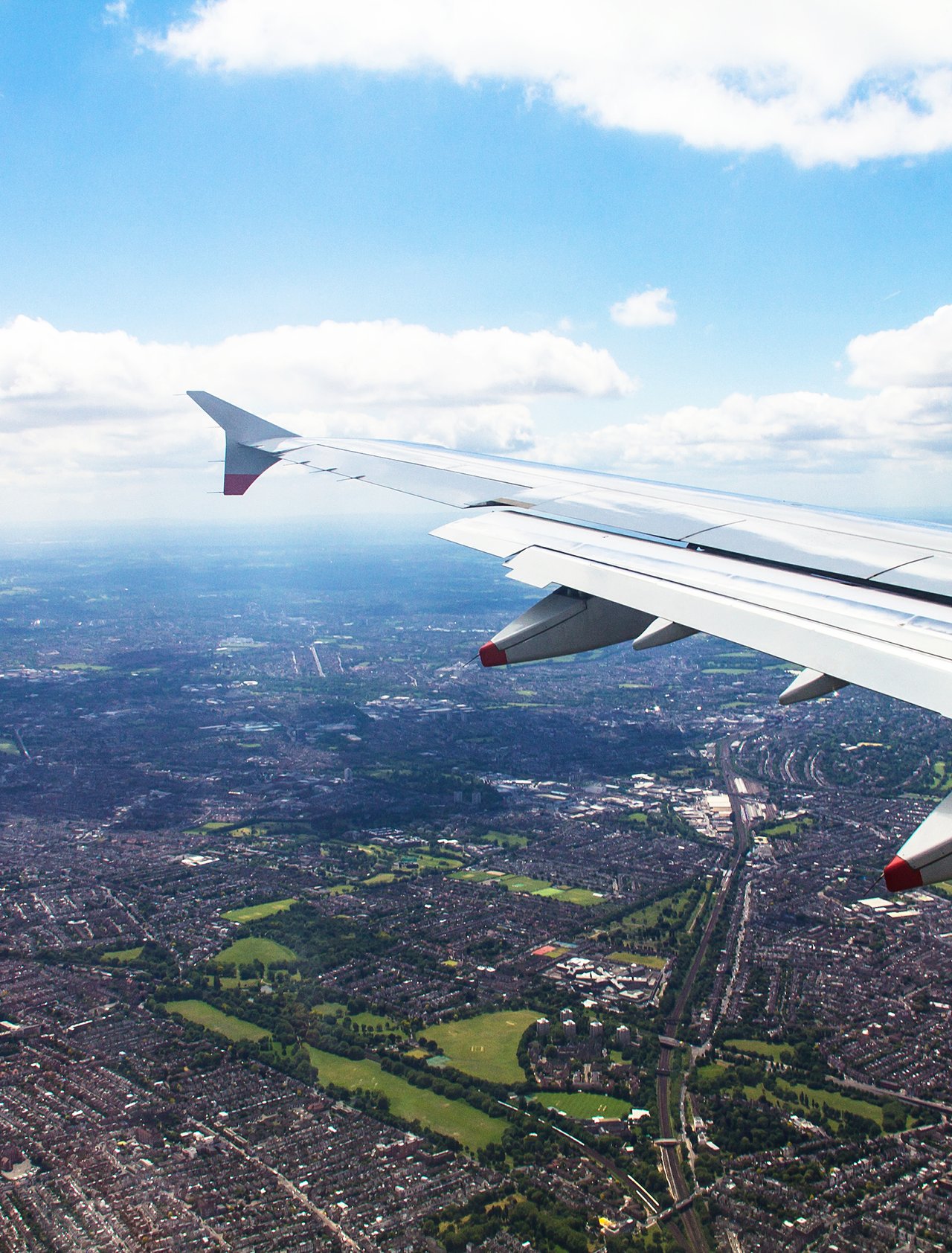 Preparing to land at Heathrow