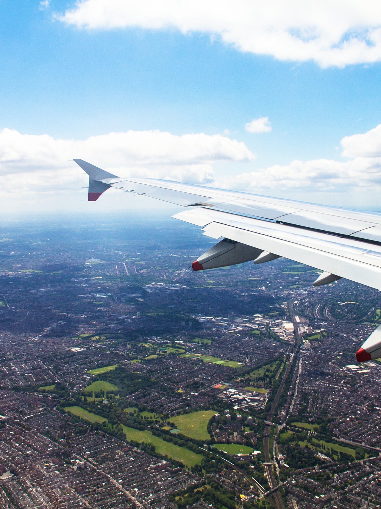 Preparing to land at Heathrow