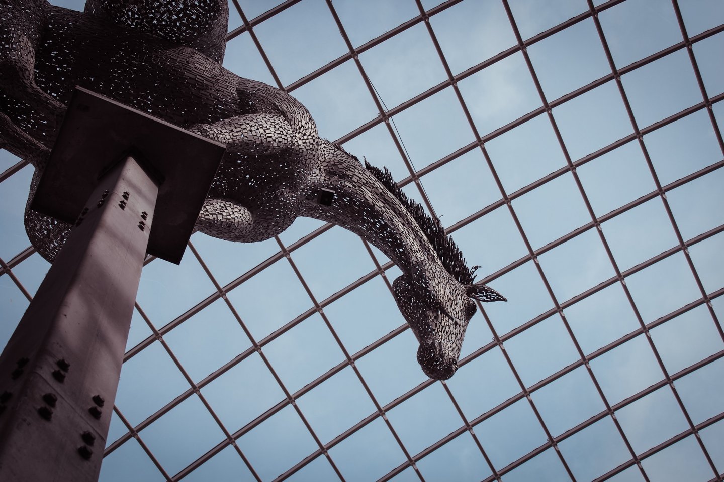 The Packhorse sculpture in Leeds Trinity Shopping Centre