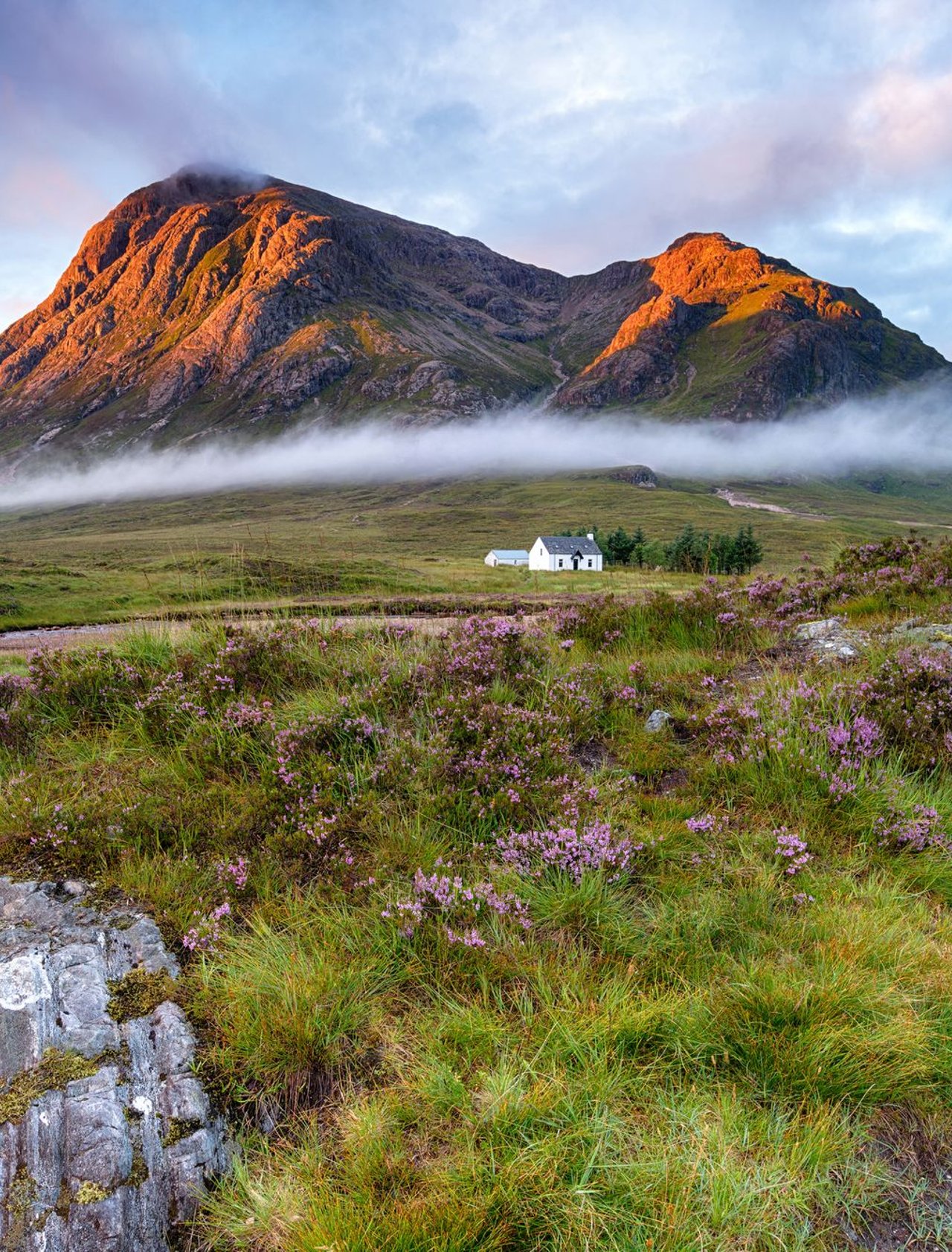 A bothy in the Scottish Highlands