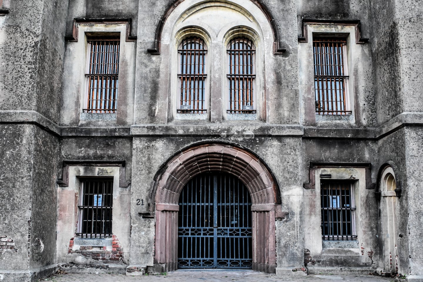The Old City Jail in Charleston, SC.