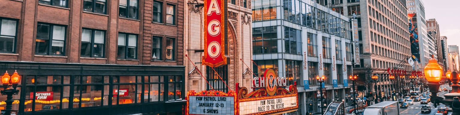 Stree tview of Chicago