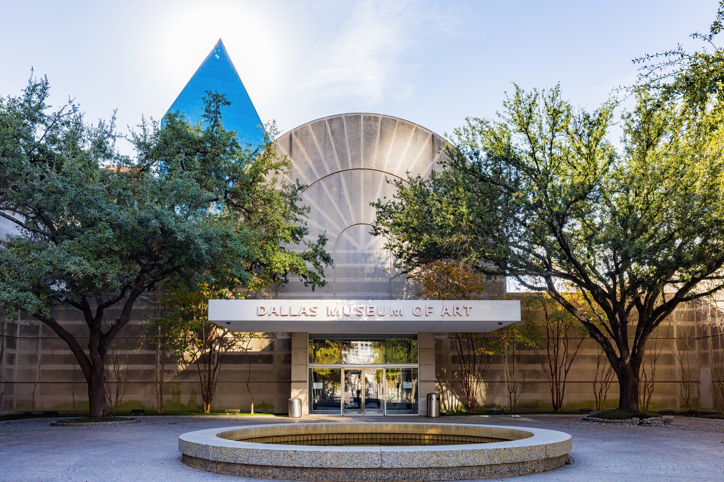 The exterior of the Museum of Art in Dallas, Texas