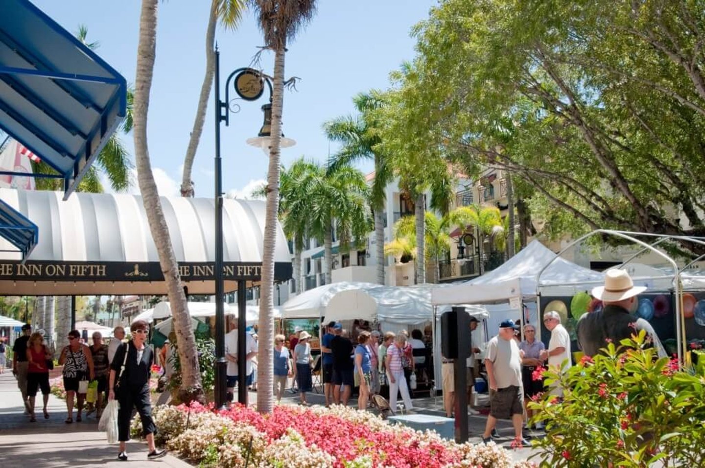 Shopping on 5th Avenue South in Naples, Florida